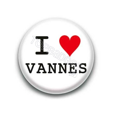 Badge I Love Vannes