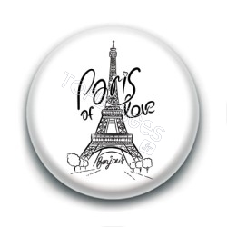 Badge : Paris of love