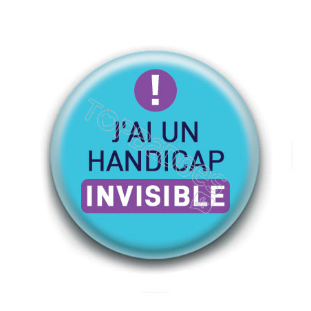 Badge : J'ai un handicap invisible