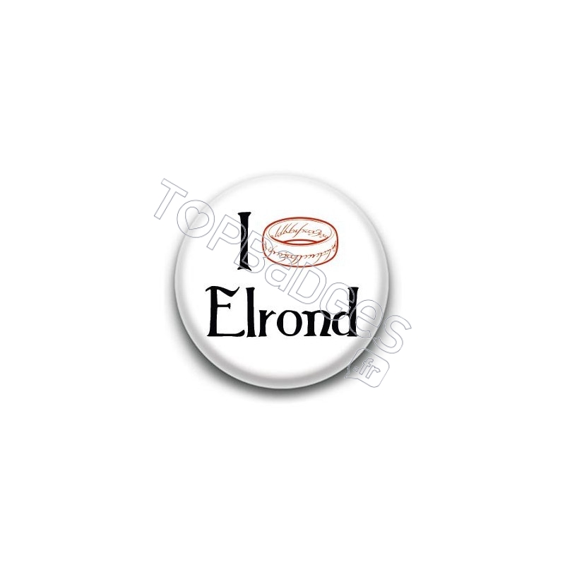 Badge I Love Elrond