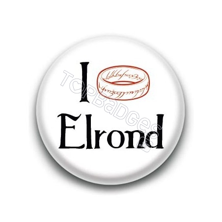 Badge I Love Elrond