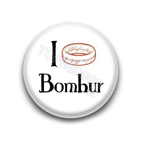 Badge I Love Bombur