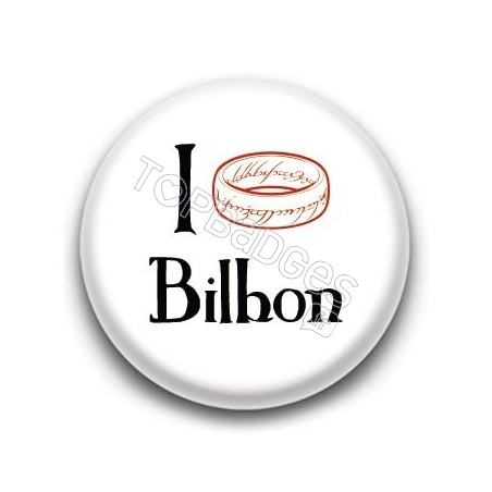 Badge I Love Bilbon