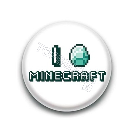 Badge Love Minecraft