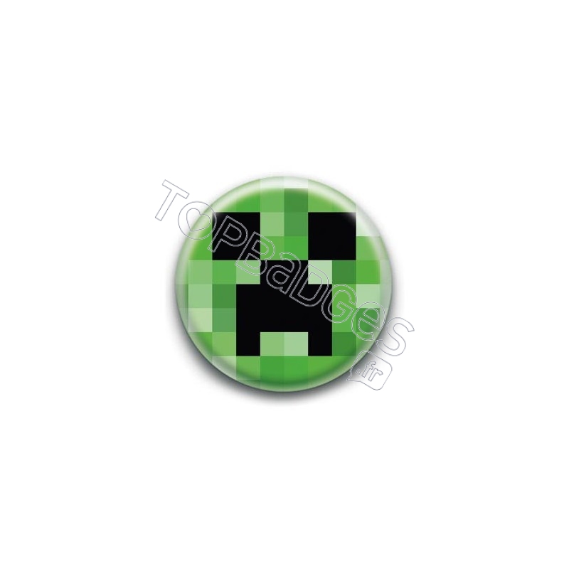 Badge Creeper Minecraft