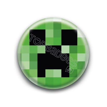 Badge Creeper Minecraft