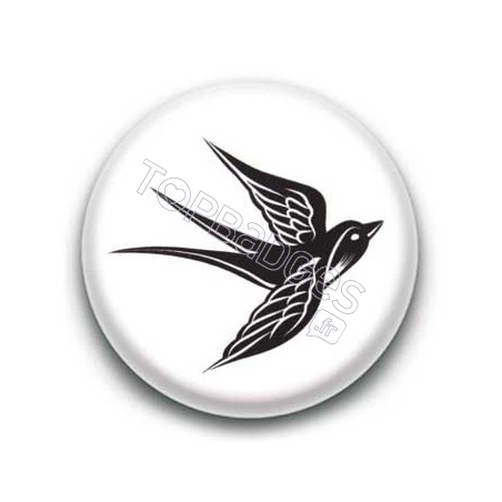 Badge Hirondelle Tatoo